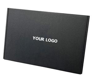 Custom Packaging and logo Printing Verpackung Black Mailing <strong>Boxes</strong> for Packaging Cardboard Package Mailer Emballage Carton - Product Image 4