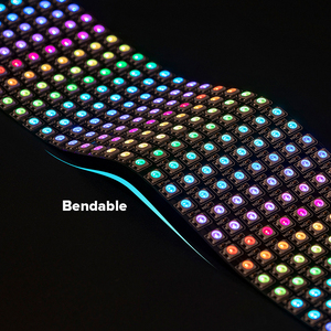Vendita molto flessibile programmabile digitale 8x8 16x16 8x32 WS2812B Pixel LED pannello matrice