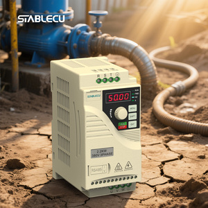 480V Three-<strong>Phase</strong> VFD Inverters &amp; Converters 2.2kw to 11kw Variable Frequency Driver for 3HP Motor V/f Control 50/60Hz for Pumps - Product Image 1