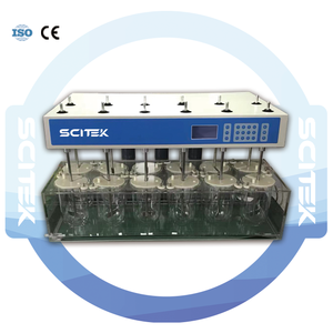 SCITEK Automatical <strong>Dissolution</strong> <strong>Tester</strong> 20-250 Rpm Temperature Correction <strong>Laboratory</strong> <strong>Dissolution</strong> <strong>Testing</strong> Equipment - Product Image 5