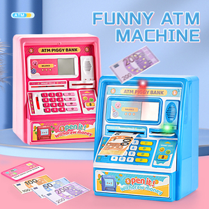 View Larger Image Add to Compare Share Children'<strong>s</strong> Mini Saving Money <strong>Box</strong> <strong>Toys</strong> Coin Bank Fingerprint Password ATM Card Machine <strong>S</strong> - Product Image 5