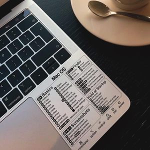 Заводская изготовленная на заказ виниловая наклейка без остатков/Excel (для Windows) Справочная клавиатура - Product Image 1