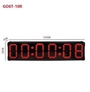 10 pollici 6 cifre grande schermo elettronico conto alla rovescia maratona cronometraggio di gara per le corse all'aperto Timer digitale conto alla rovescia - Product Image 1
