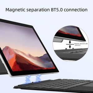 Gaxever跨境批发SurfacePro9键盘，带七色背光和磁性无线充电 - Product Image 3