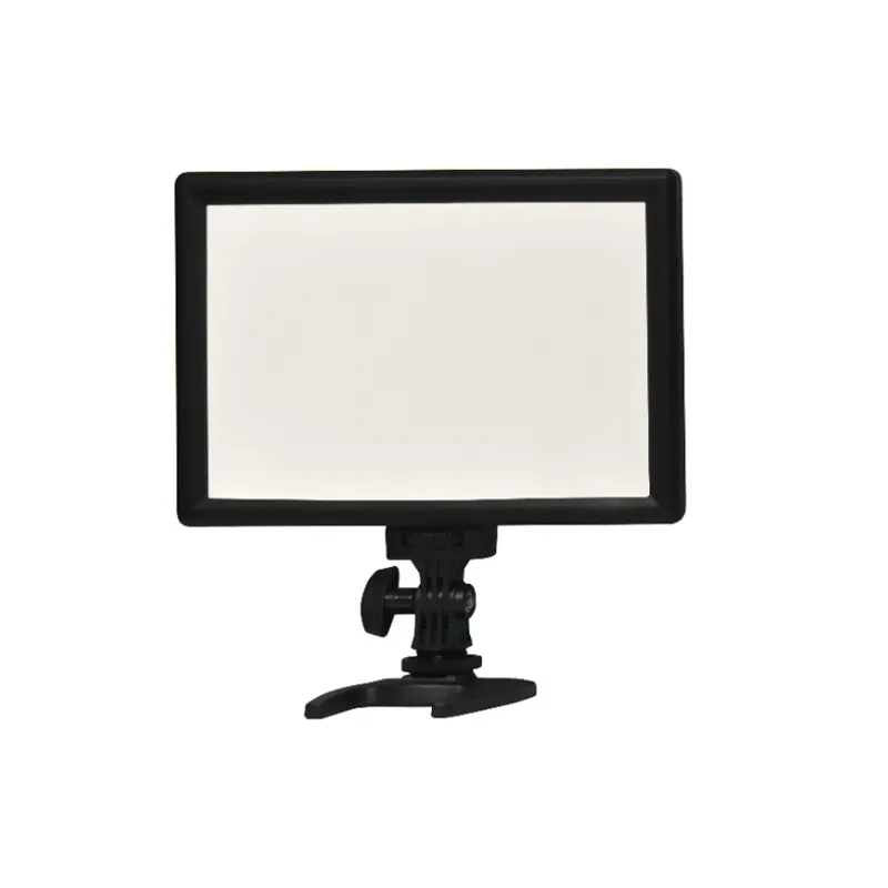 Lampu Panel LED Video Lembut Lampu Kunci Kamera dengan Layar LCD Dapat Diredupkan Bi-color 3200-5600K CRI95 +