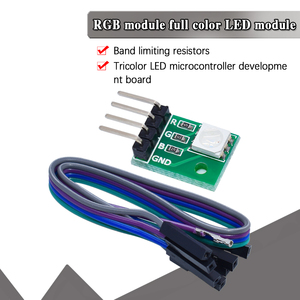 RGB <strong>LED</strong> Breakout Module RGB <strong>LED</strong> Module RGB module Development board learning accessories