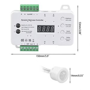LED-Streifen Treppen beleuchtungs regler Bewegungs sensor CCT Full Kit Dynamische Haupt verkabelung 12 v24V Geschwindigkeit Helligkeit LED-Leiters teuerung - Product Image 3
