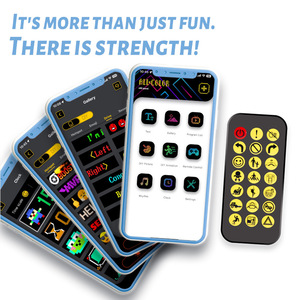 <strong>Flexible</strong> <strong>LED</strong> Screen Brand Advertising Promotion <strong>Display</strong> RGB Color APP Soft Smart Programmable Interior <strong>LED</strong> Sign - Product Image 5