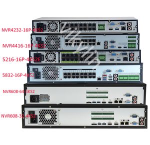 Dahua-Grabadora de vídeo en red WizSense, 32 canales, 1U, 2 discos duros, 4K, CCTV, NVR, con protección perimetral, detección facial, en stock