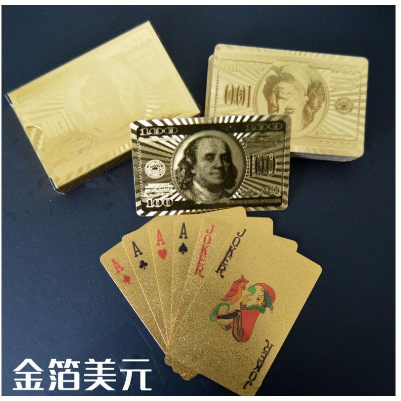 Dollars américains de couleur unique