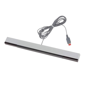 Wii için sensör çubuğu kablolu Wii U konsol oyun aksesuarları için kızılötesi ışın hareket sensörü çubuğu - Product Image 1