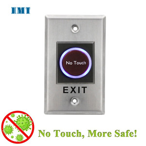 Interruttore porta controllo accessi senza contatto a infrarossi pulsante interruttore di uscita No touch pulsante di uscita Touchless - Product Image 4