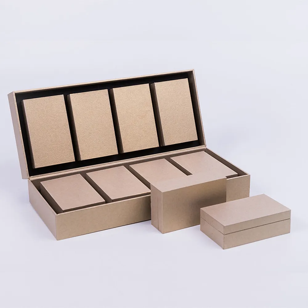 Özel boyut Reclycable kapak ve baz kutusu üst alt hediye kutusu kağıt doku hediye kutuları baskı