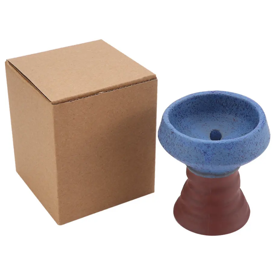 Hookah acessórios de cerâmica pote de embalagem individual pote de fumaça especial