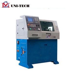 Billige cnc drehmaschine mini kleine horizontale flach bett cnc drehmaschine FANUC zu verkaufen - Product Image 4