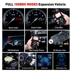EDIAG YA201 2025 Car Diagnostic Tool Scanner Check Engine Fault Code Reader Full OBDII Functions 10 Modes Obd2 <strong>O2</strong> <strong>Sensor</strong> <strong>Test</strong> - Product Image 3