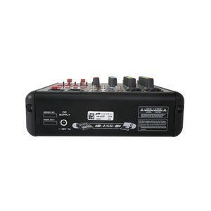 Professional 4-Ch DSP Audio Mixer Console DSP with Blue Tooth USB Sound Card 48V Phantom Power HD Player &amp; Digital <strong>Recording</strong> - Product Image 5
