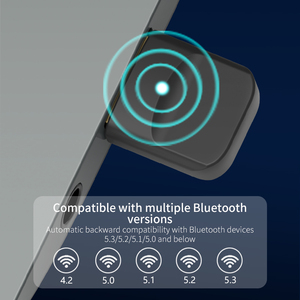 Nuovo arrivo adattatore Bluetooth per Pc Usb Bluetooth 5.4 ricevitore Dongle per altoparlante Mouse tastiera musica trasmettitore Audio - Product Image 4