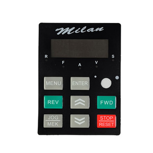 Teclado de membrana inversor dedicado y Teclado retroiluminado con botón de metal Panel de teclas de ventilador para operación de inversor - Product Image 5