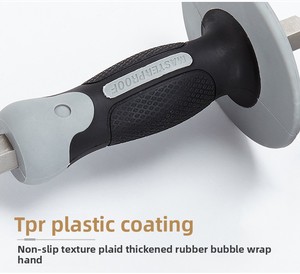 Heavy Duty Colored Handle Carving <strong>Chisel</strong> with Hand Guard <strong>for</strong> Stone Concrete Wall Demolition and <strong>Masonry</strong> Work - Product Image 5
