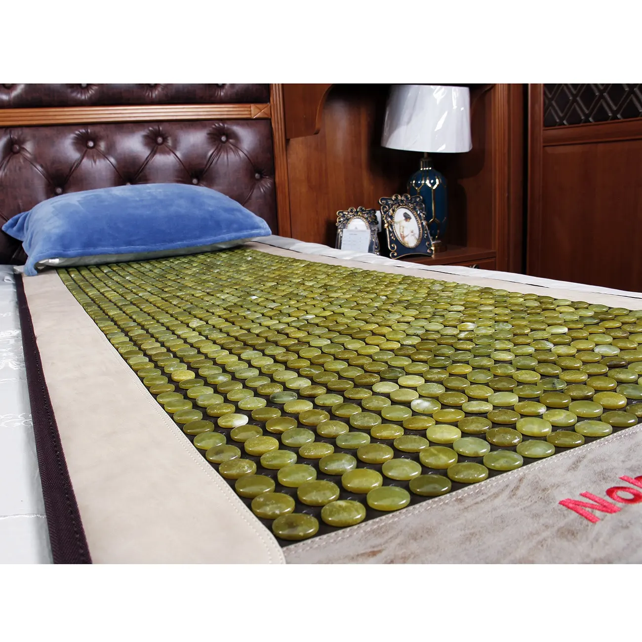 Kochima Thermal Jade Mattress Therapy Massage Bed Fir Health Stone Full Body Mat Korea Healing Tourmaline Jade Mattress