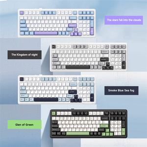 F99 Customized Mechanical Gaming <strong>Keyboard</strong> <strong>Custom</strong> PBT Hot Swappable Three Mode Full <strong>Key</strong> Gasket Structure Mode for Laptop - Product Image 1