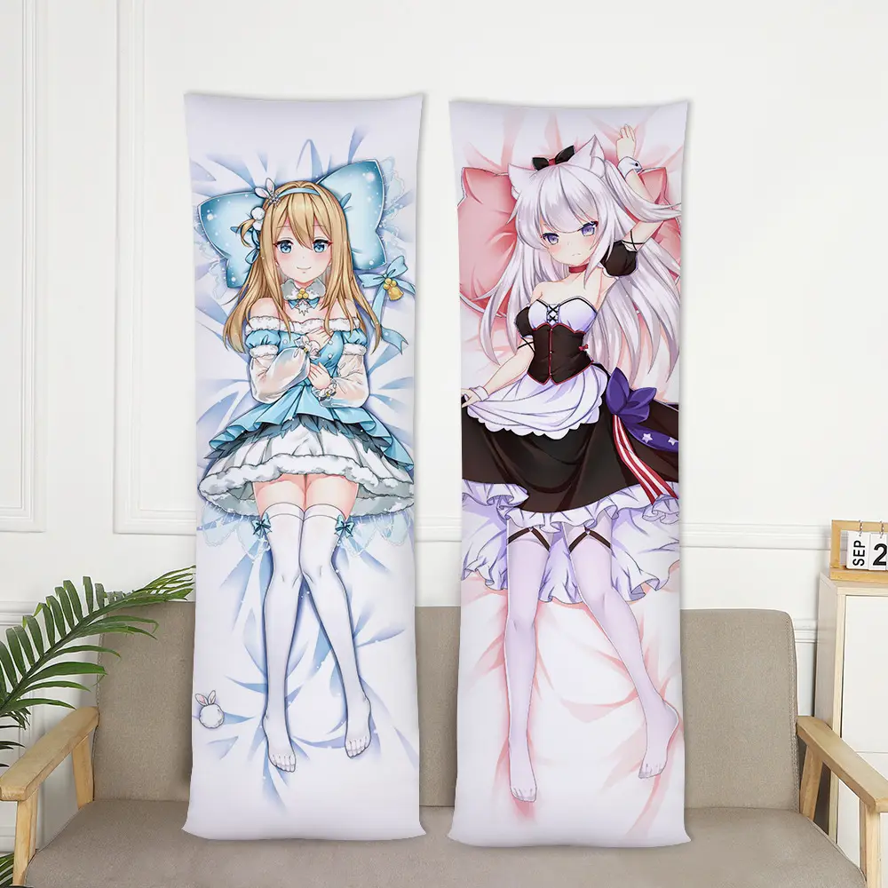 Dakimakura 50 × 150 cm benutzerdefinierte Größe Dakimakura sexy Umarmungskissen Anime Druck Körperkissen nackt Dakimakura Hülle Otaku Hentai