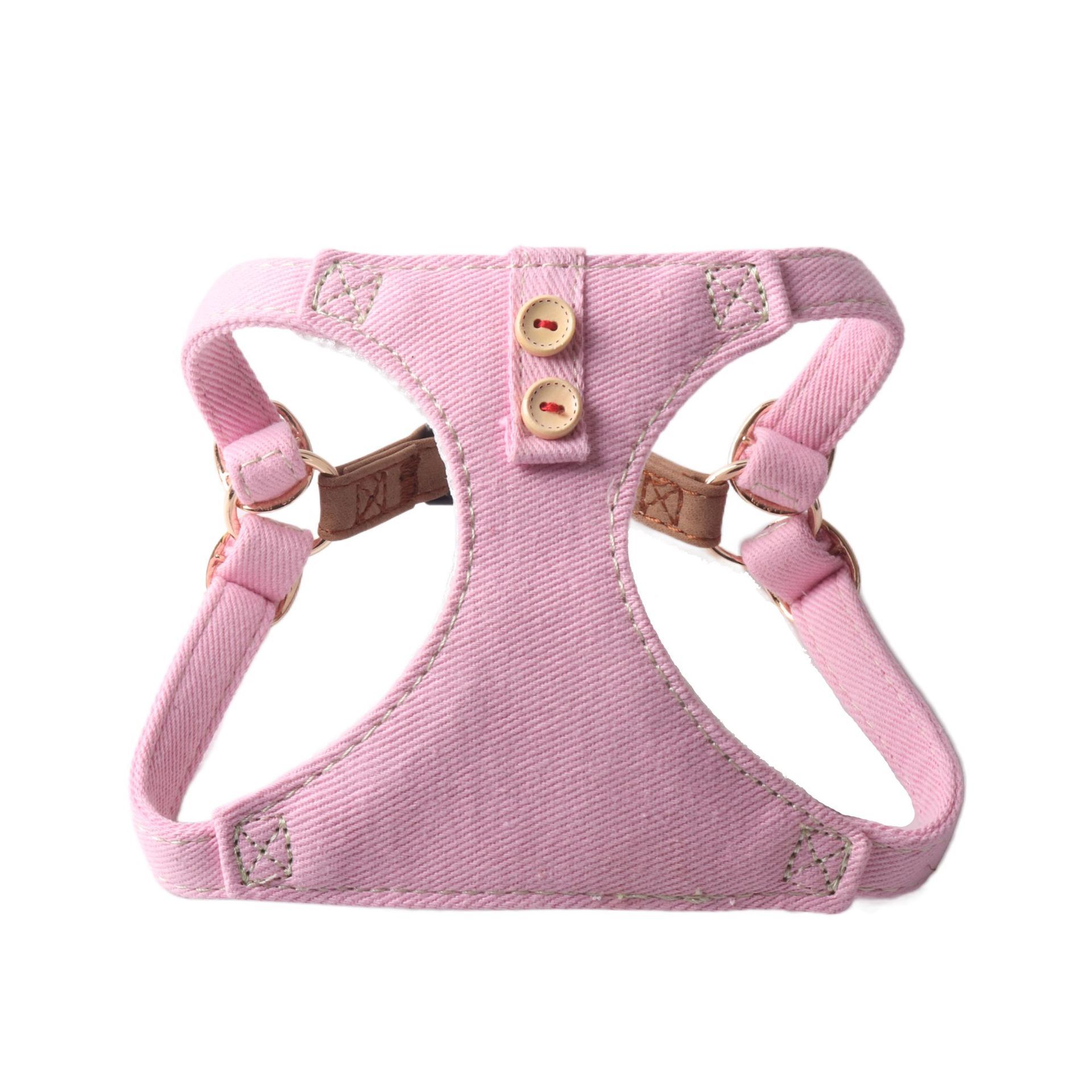 Arnés chaleco rosa rosa