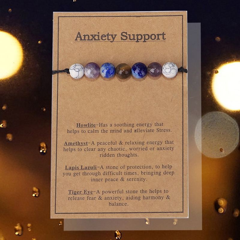 Bracelet de soutien pour l'anxiété