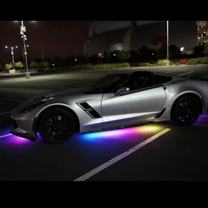 Dream Color Customizable IP68 Shock-Resistant Aluminum <strong>LED</strong> Underglow Lights <strong>6</strong>-Piece <strong>Kit</strong> for Cars and Trucks for SUVs and Vans - Product Image 2