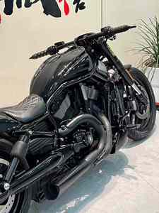 Harley1250cc Wolverine Dark Knight Bekas Sepeda Motor Vintage Bertenaga Bensin Streetbike Cruiser - Product Image 6