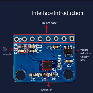 ICM42688 IMUモジュール6軸加速ジャイロスコープデバッグボード - Product Image 6