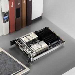 Mellanox ConnectX-7 OCP Spec 3,0 PCIe Мини Сетевой интерфейс ПК карта двойной порт 200 ГБ Ethernet Wi-Fi - Product Image 1