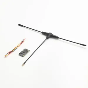 NEEBRC 915MHz/2.4GHz NANO ExpressLRS ELRS接收器T型天线升级Wifi，用于RC <span class=keywords><strong>FPV</strong></span>自由式无人机模型零件发射器