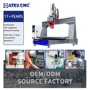 Multi-Function <strong>5</strong> <strong>Axis</strong> <strong>CNC</strong> Woodworking Machine for Artistic Wood Engraving <strong>5</strong> <strong>Axis</strong> <strong>CNC</strong> Router - Product Image 1