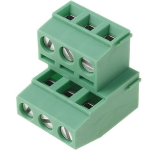 Morsettiera in plastica pcb plug-in a vite da 5mm 5.08mm all'ingrosso per controller di accesso