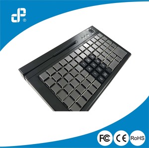 78-клавишная мини-клавиатура, программируемая Pos-клавиатура, USB-порт, механическая клавиатура с считывателем магнитных карт - Product Image 4