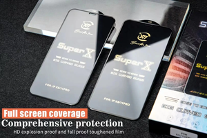 Süper X anti-statik ekran koruyucu 0.33mm ESD cam Huawei ve iPhone için uyumlu mobil cihazlar için - Product Image 3