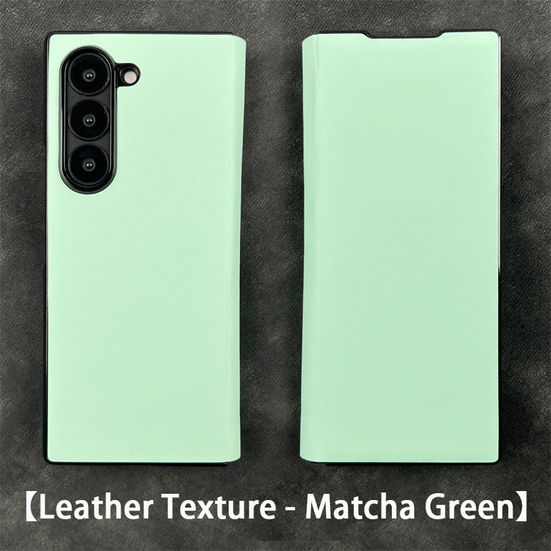 Cuir lisse - Vert Matcha