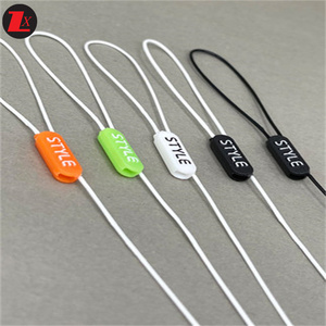 La mejor calidad, fabricante de China, sello personalizado para ropa, lazo de cuerda dorada para etiqueta colgante, cuerda para ropa - Product Image 2