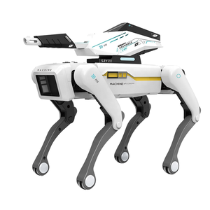 KW Mechanische elektronische Haustier programmierung Fernbedienung Haustier roboter Handshake Interaktiver intelligenter Sprach befehl AppControl Robot Dog