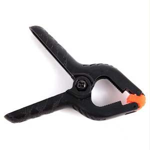 Woodworking a Type Clip Plastic Spring Clamp Double Color With <strong>Holes</strong> <strong>Strong</strong> Woodworking Nylon Clips Soft Anti-Slip Grip - Product Image 3