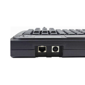 Распродажа 2023, USB PS2, 60 клавиш, цифровая программируемая клавиатура POS с MSR ридером, системы POS