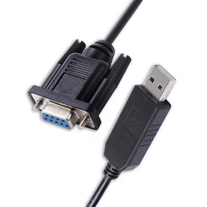 PL2303GT USBRS232シリアル-<span class=keywords><strong>DB9</strong></span>メスコンバーターアダプターヌルモデムケーブルサポートWindows7 8 10 XP Android Mac - Product Image 3