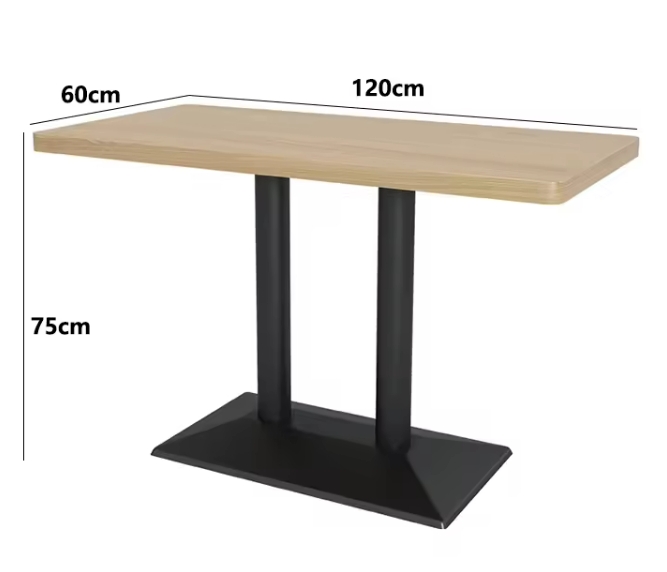 table de restaurant rectangulaire B