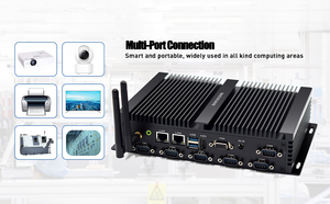 HYSTOU Mini PC Factory <strong>Computer</strong> POS Machine Server J4125 <strong>RS232</strong> RS485 <strong>Embedded</strong> Industrial Mini PC - Product Image 3