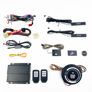 Nueva alarma de coche inteligente automática con entrada sin llave y botón de arranque/parada, envío rápido, sistema de seguridad de motor de arranque remoto - Product Image 2