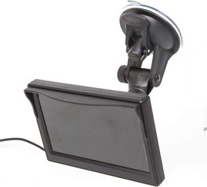 5 pollici TFT LCD auto colore Monitor posteriore schermo per parcheggio telecamera di retroguardia con 2 staffa opzionale con attacco ventose - Product Image 3