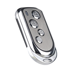 Transmisor de Control remoto de Metal Universal de 4 teclas ABS inalámbrico RF garaje puerta rodante clon duplicador función de código de aprendizaje - Product Image 2