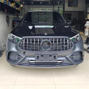 メルセデスベンツ<span class=keywords><strong>GLC</strong></span>サラウンドモディファイドAMGフロントおよびリアバンパーGLC63 4アウトレットテールパイプX254ボディキットに適しています